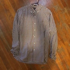 J Crew Button Up Dress Shirt Men’s Large